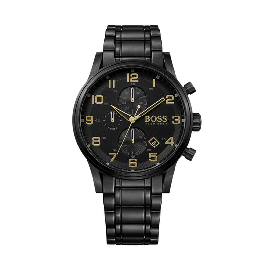 Montre Homme Hugo Boss 1513275-L'Excellence Noire de l'Horlogerie Moderne