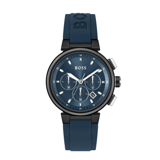 Montre Homme Hugo Boss 1513998-L'Audace Sportive du Bleu Océan