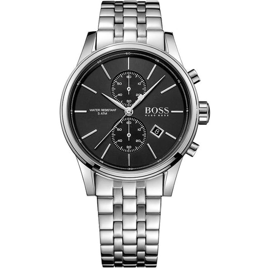Montre HUGO BOSS Pour Hommes Jet 1513383-Hugo Boss – L’Allure Distinctive du Noir Élégant